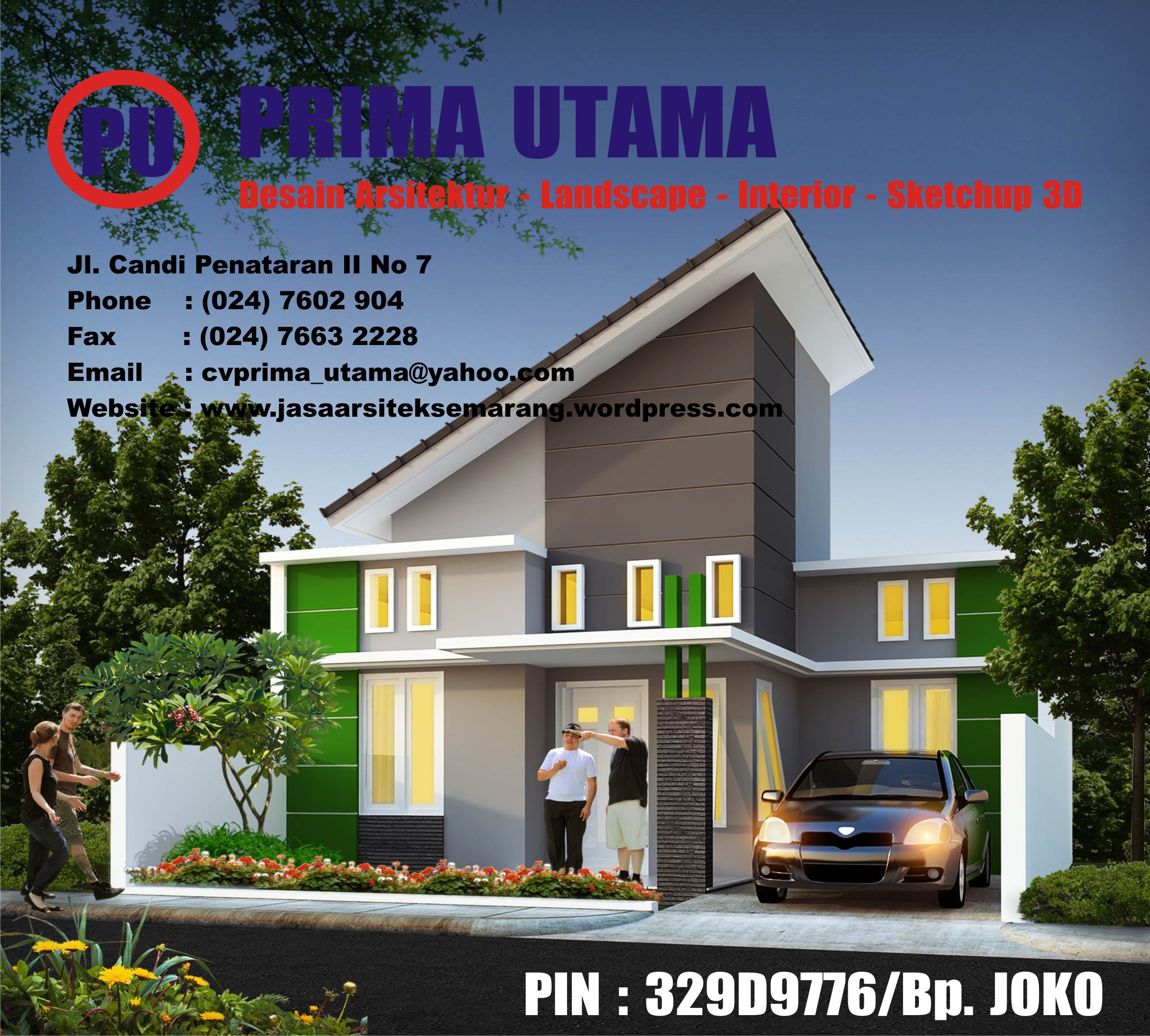 Jasa Desain Arsitektur Rumah di Semarang Jawa Tengah  CV. PRIMA UTAMA