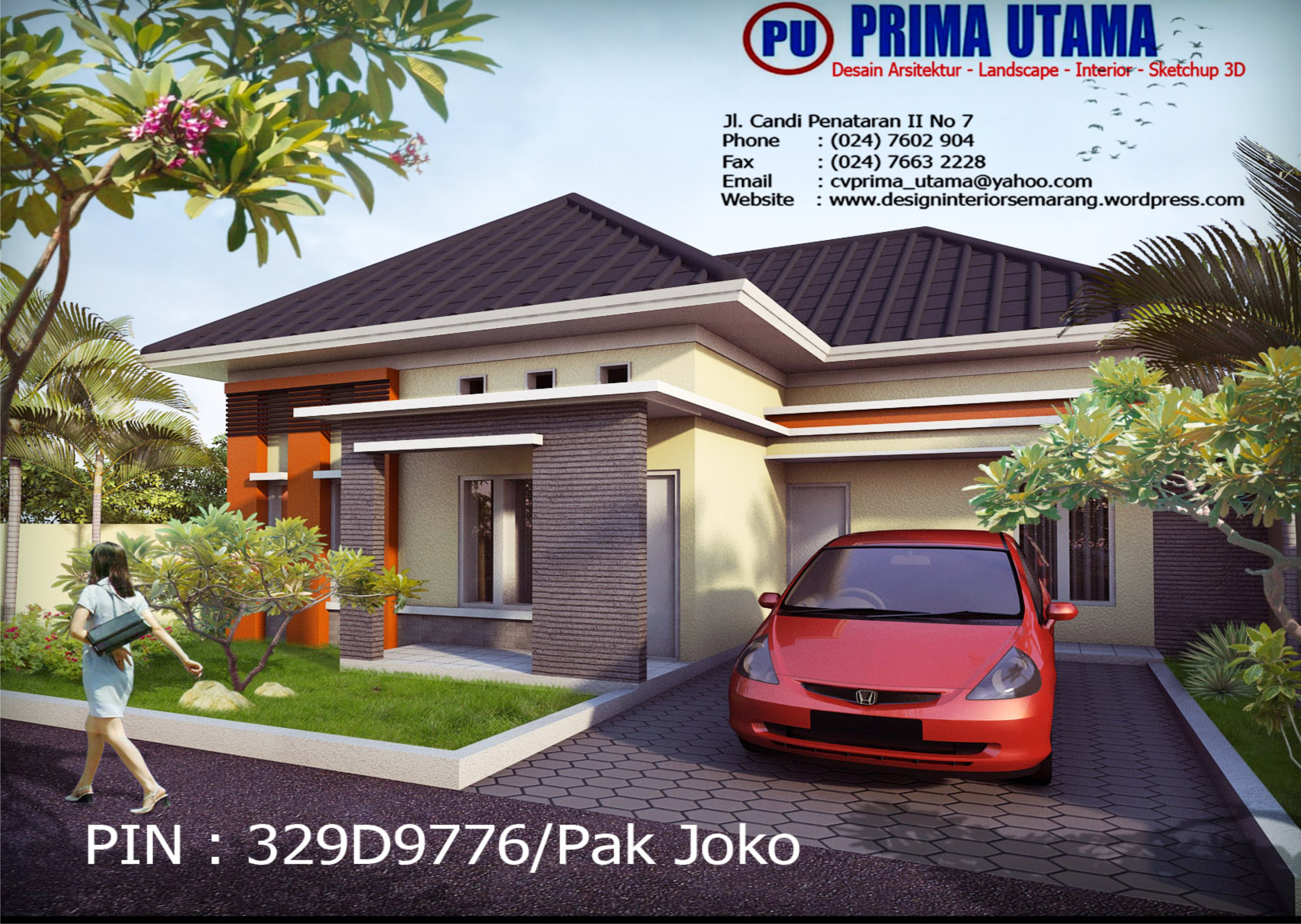 Jasa Desain Gambar Rumah 3D di Semarang Jawa Tengah | CV. PRIMA UTAMA