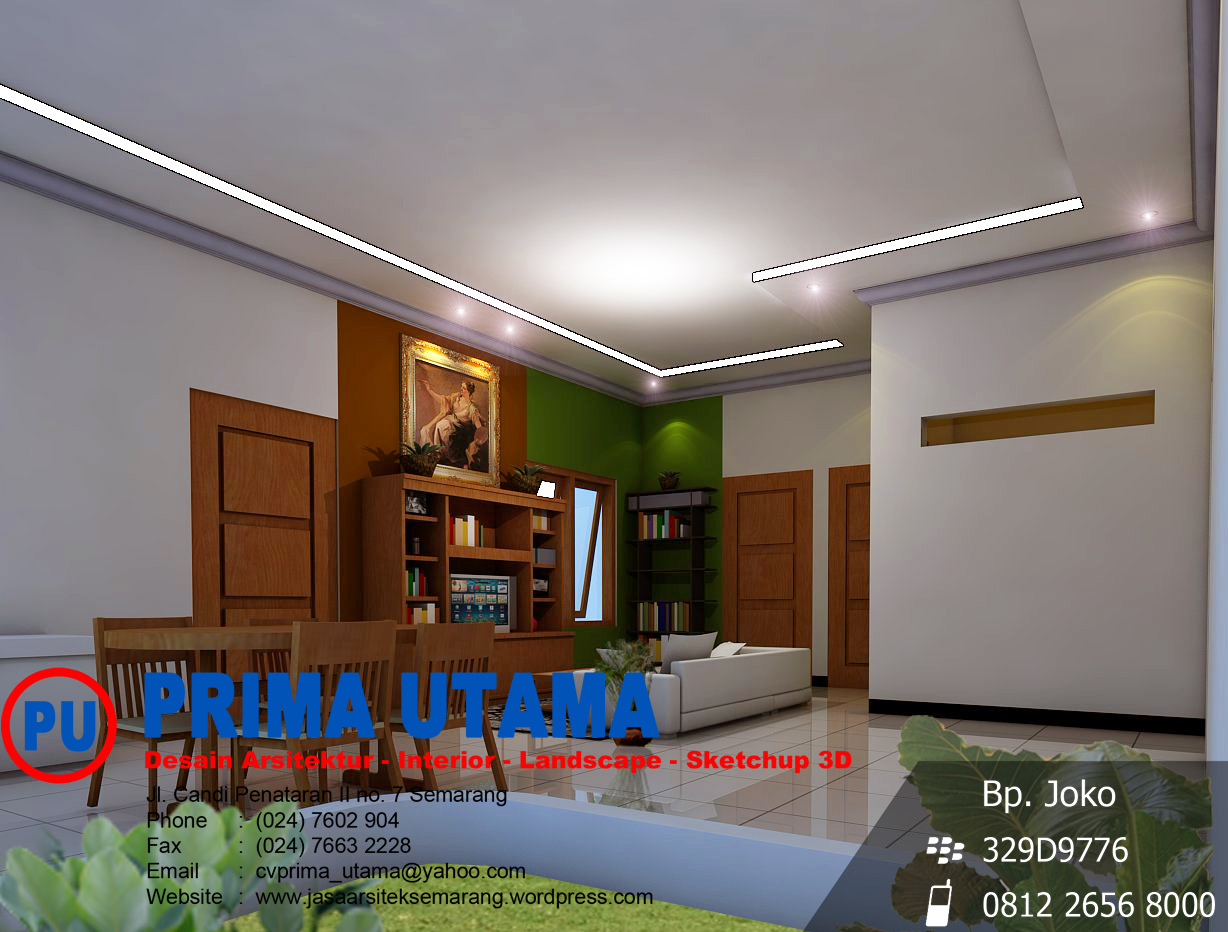 Jasa Desain  Interior  Rumah  di Semarang Jawa  Tengah CV 