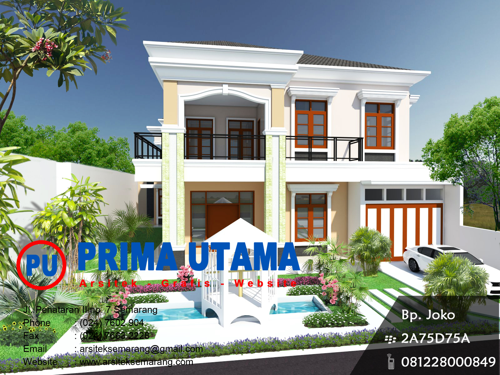 Harga Khusus Untuk Koleksi Desain Rumah Kami CV PRIMA UTAMA