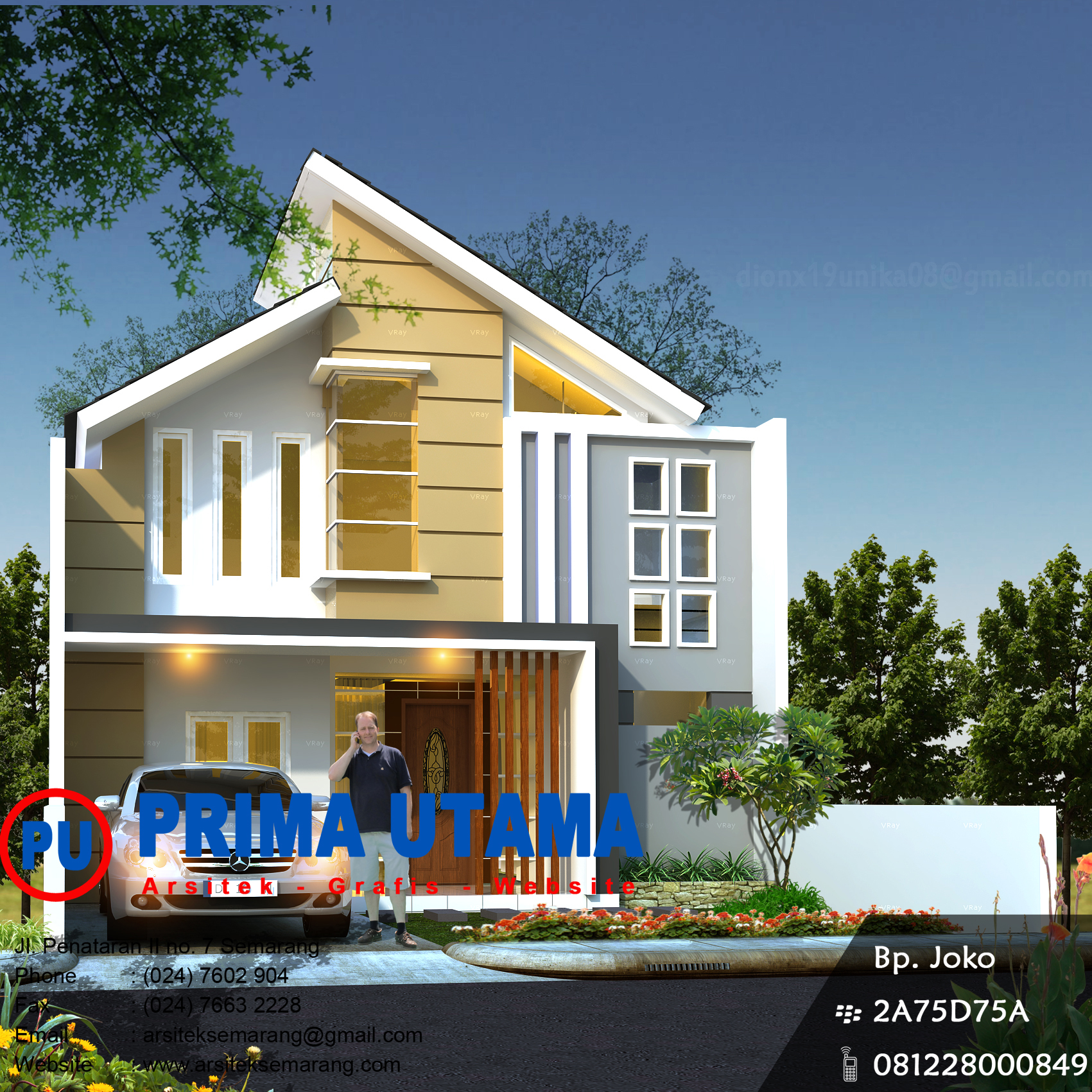 Jasa Arsitek Rumah Online di Manado  CV. PRIMA UTAMA