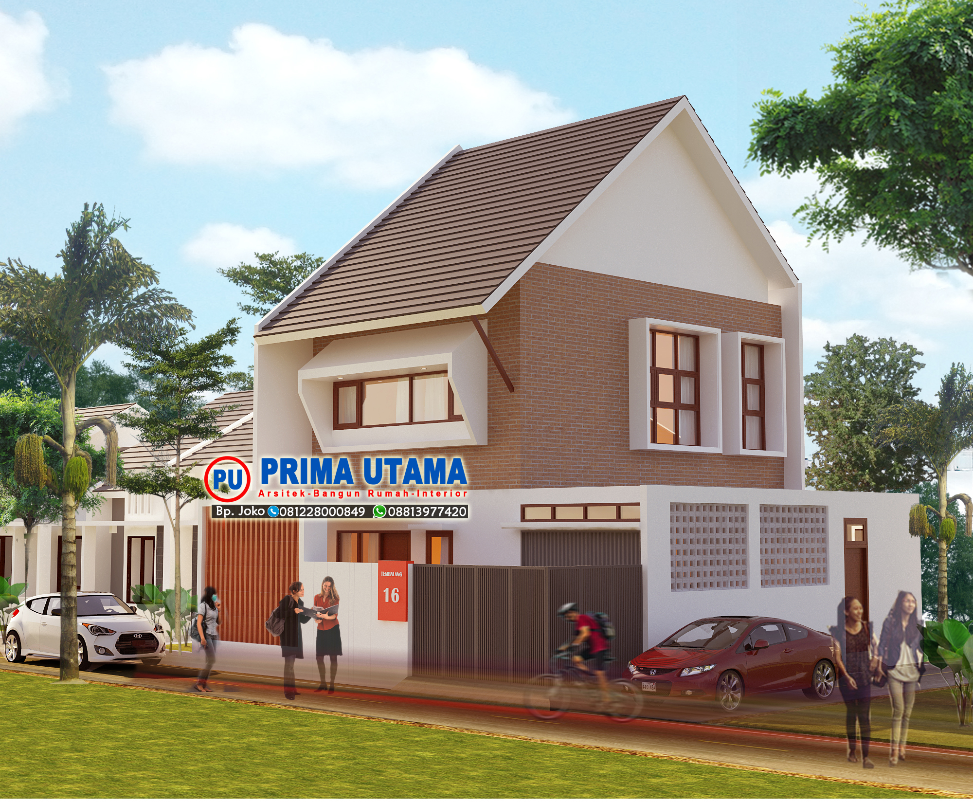 Desain Rumah Hook Minimalis Semarang CV PRIMA UTAMA